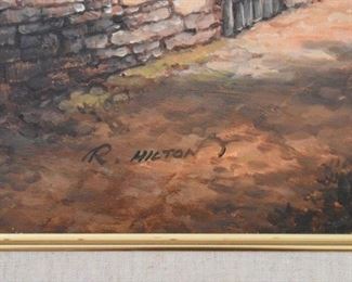 Signed R Hilton