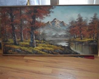 Mountain Landscape by Li Carrie