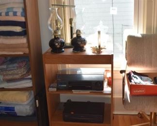 Lamps, Samsung VHC V2000 VHS Players, Portable Stand