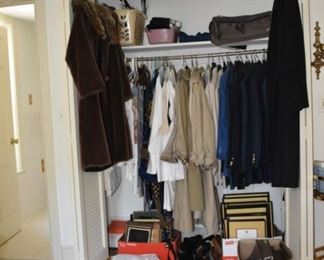 Faux Fur, Shoes, Shoe Stretchers, Coat, Suits, Frames. Dress Hats, Scarfs