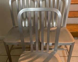 Set of Aluminim Chairs