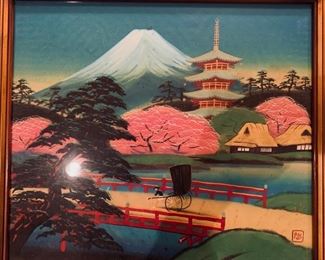 Japanes Painting on Silk