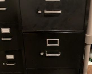 Many File Cabinets in the BASEMENT HUNT