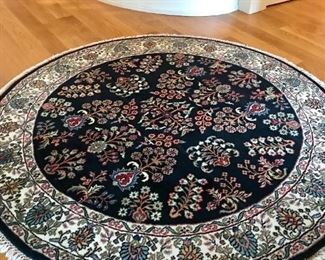 Round Carpets 6 and 4 ft Diam