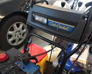 SNOW BLOWER , CLUB CADET 9HP MINT CONDITION