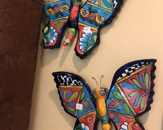 NICE GLASS BUTTERFLIES