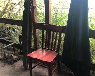 LONELY WOODEN CHAIR