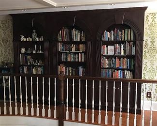Second bookcase full of books