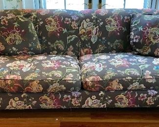 One of two matching sofas available