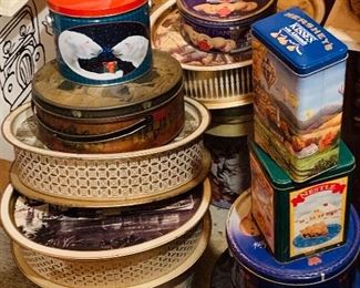 vintage tins