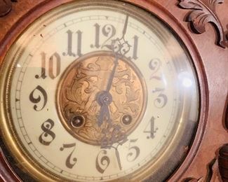 1880s Walnut Clock