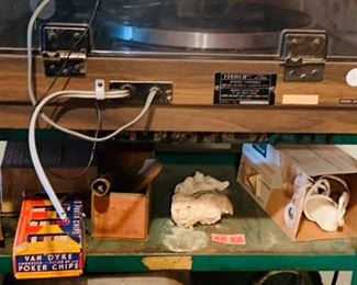 vintage stereo equipment