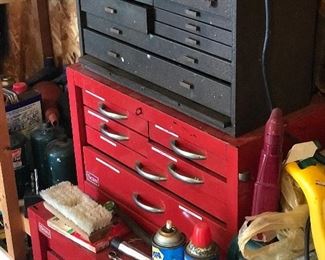vintage tool chest