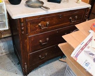 marble top wash stand