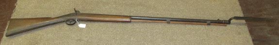 Mid 1800's Military Rifle w/Bayonet