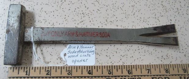 Buy Only Arm & Hammer Soda Advertising Wood Crate Opener