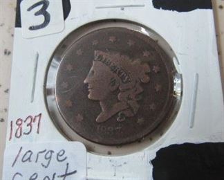 1837 Large Cent