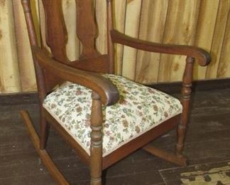 Oak Rocking Chair