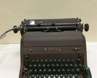 royal typewriter