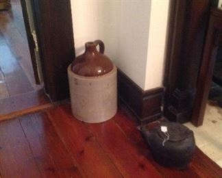 #5 pottery jug