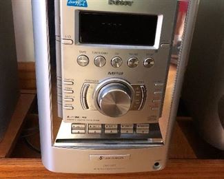 Sony AM FM radio cassette CD player