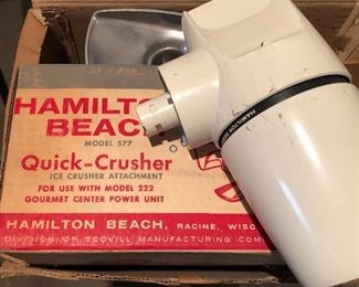 Vintage ice crusher