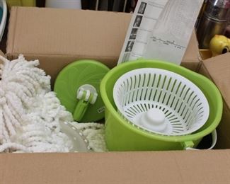 Spin mop