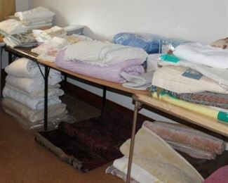 Blankets, sheets and rugs