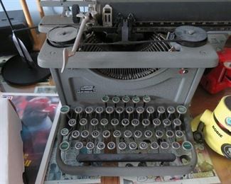 One of 3 vintage typewriters
