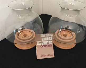 Hurricane candle lamps
