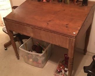 Antique Pine Desk