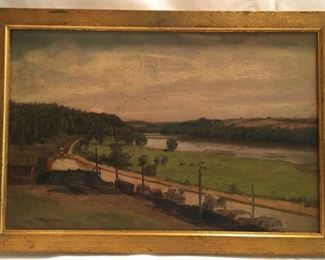 Robert Jenkins Onderdonk oil on board