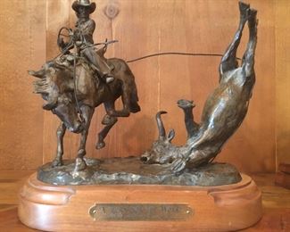 Variety of Western Bronze Sculptures