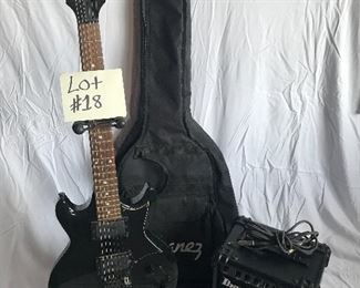 Ibanex Electric Guitar with Amp