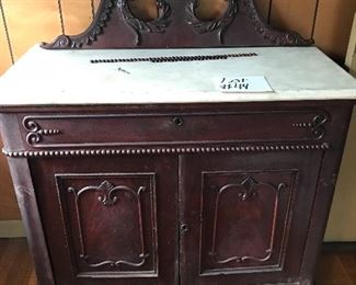 Victorian Marble top wash stand