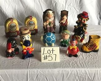 Lot of Collectible banks