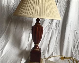 Wooden Lamp with shade