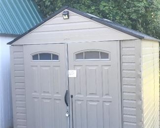 Rubbermaid outdoor shed