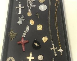 Lot of Necklaces and Religion