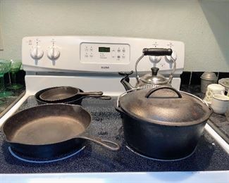 Cast iron cooking