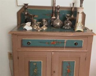 Antique washing cabinet.