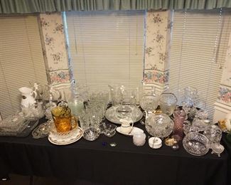 Crystal and other collectibles