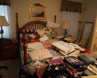 Linens, blankets, quilts