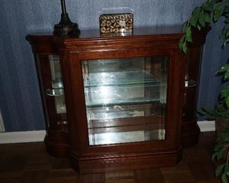 Small curio cabinet