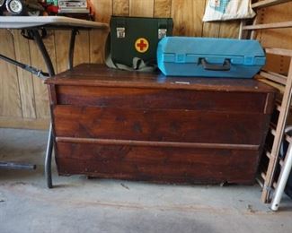 Vintage toy chest