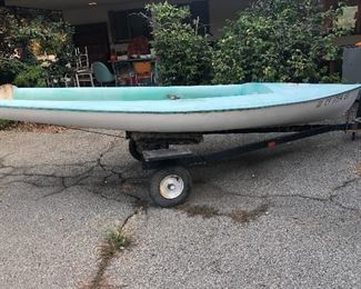 Banshee sail boat w trailer