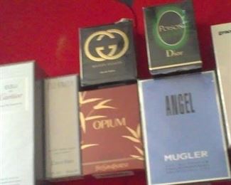 Many choices of perfumes