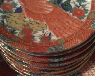 Oriental dish set