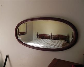 Vintage Oval Mirror