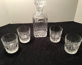 Old Fashioned Glasses and Decanter https://ctbids.com/#!/description/share/233959